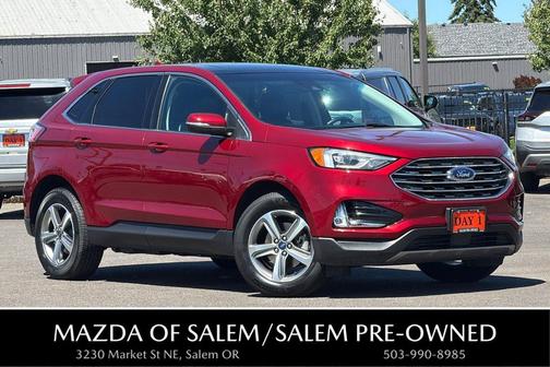 Ruby Red Metallic 2019 Ford Edge SEL