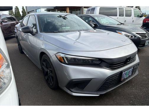 Lunar Silver Metallic 2022 Honda Civic Sport