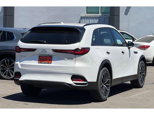 Rhodium White Premium 2025 Mazda CX-70 PHEV Premium Plus Package