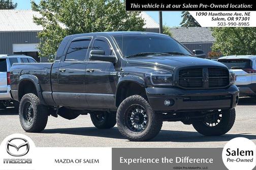 Brilliant Black Clearcoat 2007 Dodge Ram 3500 Laramie