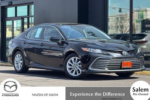Midnight Black Metallic 2023 Toyota Camry LE