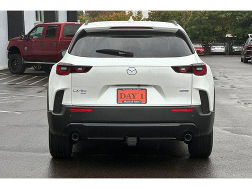 Wind Chill Pearl 2026 Mazda CX-50 Hybrid Premium