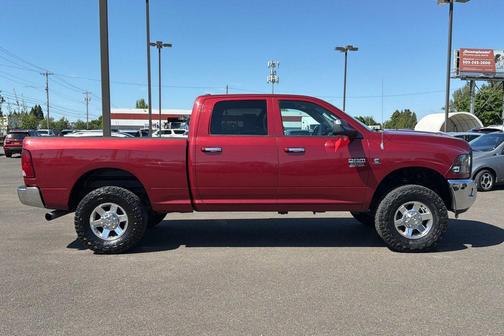 Deep Cherry Red Crystal 2011 Dodge Ram 2500 SLT