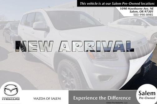 Bright White Clearcoat 2015 Jeep Grand Cherokee Laredo