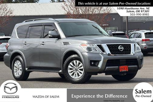 Gun Metallic 2020 Nissan Armada SV 4WD
