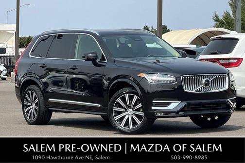 Onyx Black Metallic 2023 Volvo XC90 B5 Plus