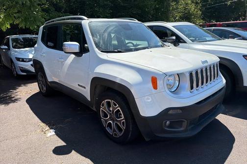 Alpine White 2017 Jeep Renegade Limited