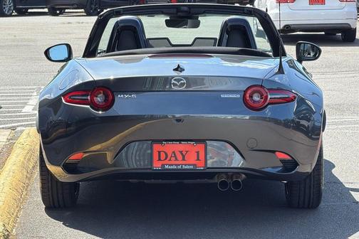 Machine Gray 2026 Mazda MX-5 Miata Grand Touring