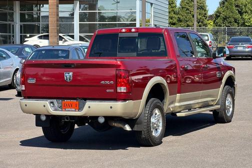 Deep Cherry Red 2012 RAM 2500 Laramie Longhorn