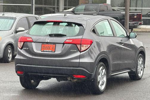 Grey 2017 Honda HR-V LX