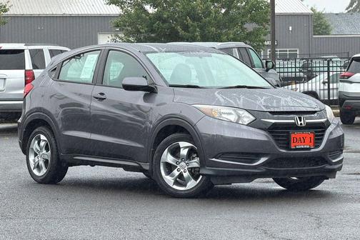 Grey 2017 Honda HR-V LX
