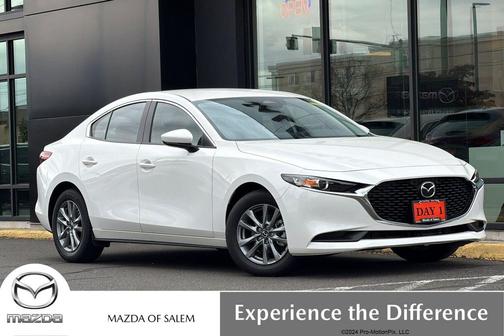Snowflake White Pearl Mica 2026 Mazda Mazda3 FWD