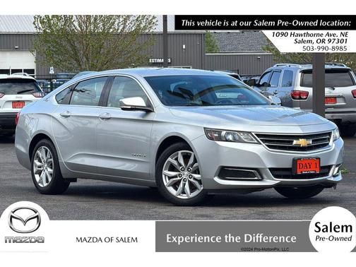 Silver Ice Metallic 2016 Chevrolet Impala LT