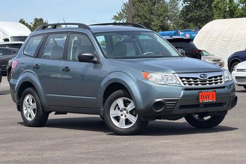 Sage Green Metallic 2011 Subaru Forester 2.5 X