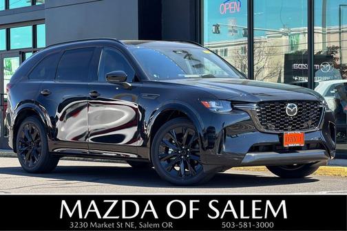 Jet Black Mica 2026 Mazda CX-90 3.3 Turbo S Premium Sport
