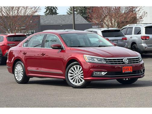Fortana Red 2017 Volkswagen Passat 1.8T SE