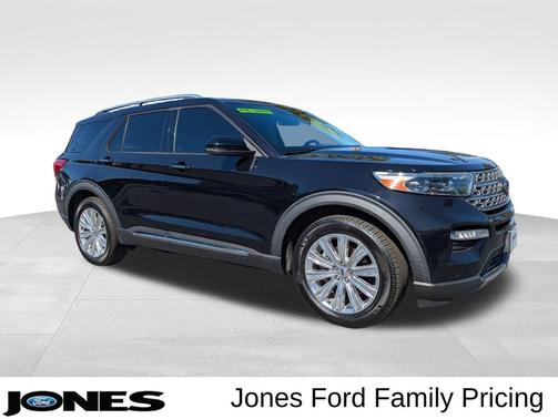Agate Black Metallic 2020 Ford Explorer Limited