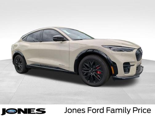Desert Sand 2025 Ford Mustang Mach-E Premium