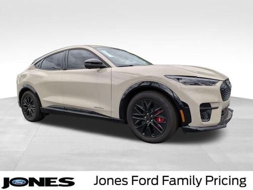 Desert Sand 2025 Ford Mustang Mach-E Premium