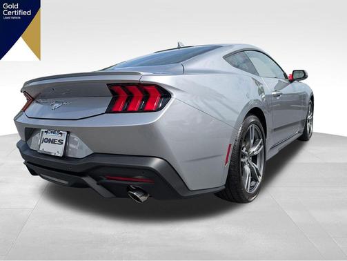 Iconic Silver Metallic 2025 Ford Mustang EcoBoost Premium