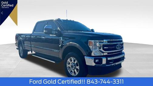 AGATE BLACK 2021 Ford F-250 LARIAT Truck