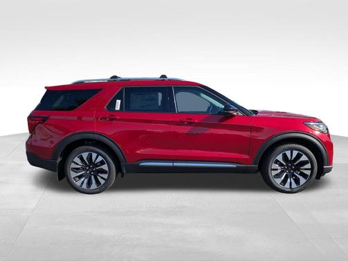 Rapid Red Metallic Tinted Clearcoat 2026 Ford Explorer Platinum