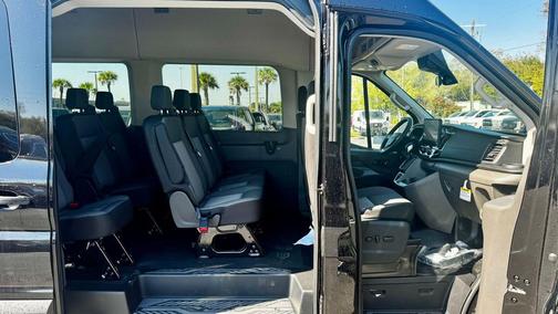 Agate Black Metallic 2026 Ford Transit-350 XLT