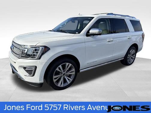 STAR WHITE MET TRI-COAT 2020 Ford Expedition PLATINUM
