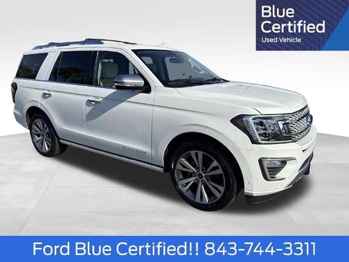 STAR WHITE MET TRI-COAT 2020 Ford Expedition PLATINUM