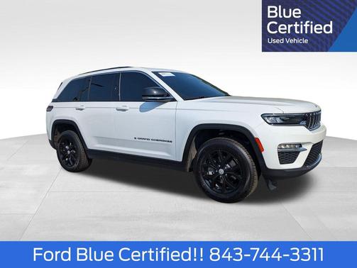 Bright White Clearcoat 2023 Jeep Grand Cherokee Limited