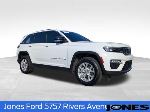Bright White Clearcoat 2023 Jeep Grand Cherokee Limited