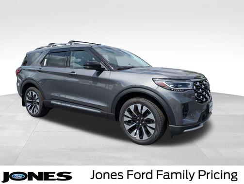Carbonized Gray Metallic 2026 Ford Explorer Platinum