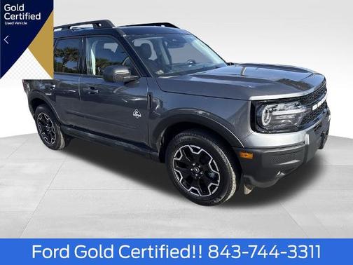 CARBONIZED GRAY METALLIC 2025 Ford Bronco Sport OUTER BANKS SUV