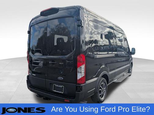 Agate Black Metallic 2025 Ford Transit-350 XLT