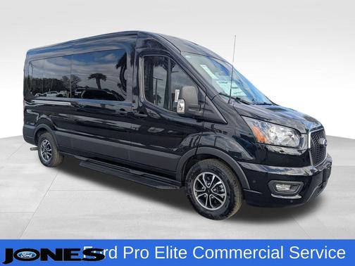 Agate Black Metallic 2025 Ford Transit-350 XLT