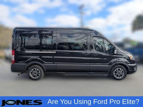 Agate Black Metallic 2025 Ford Transit-350 XLT