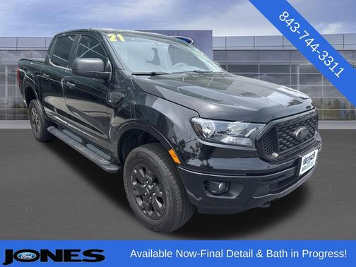 Shadow Black 2021 Ford Ranger XLT