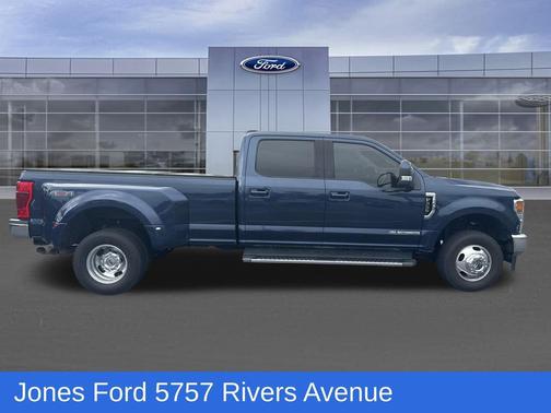 Blue Jeans Metallic 2020 Ford F-350 Lariat