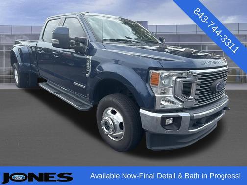 Blue Jeans Metallic 2020 Ford F-350 Lariat