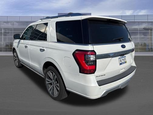 Star White Metallic Tri-Coat 2020 Ford Expedition Platinum