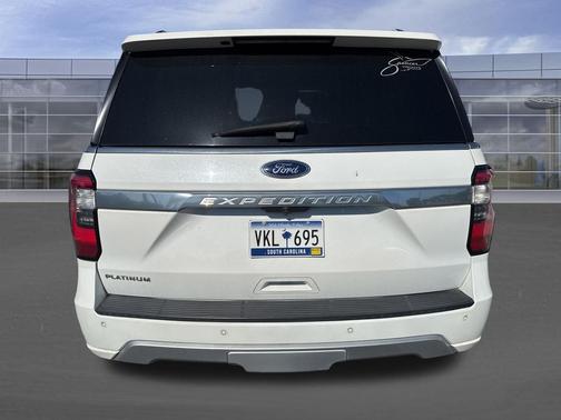 Star White Metallic Tri-Coat 2020 Ford Expedition Platinum
