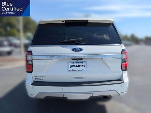 Star White Metallic Tri-Coat 2020 Ford Expedition Platinum