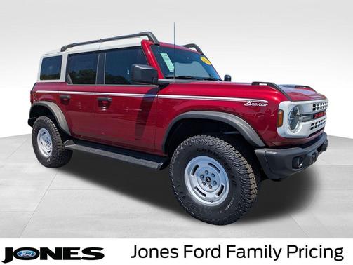 Ruby Red Metallic Tinted Clearcoat 2025 Ford Bronco Heritage Edition