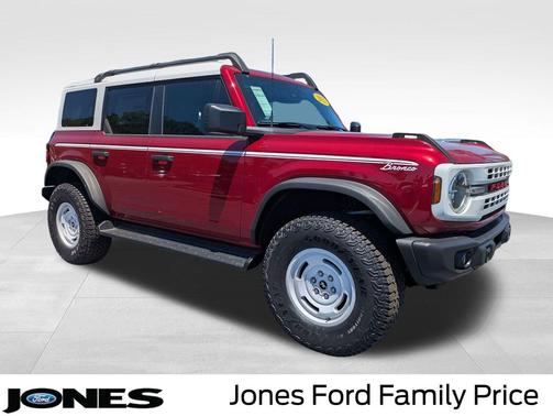 Ruby Red Metallic Tinted Clearcoat 2025 Ford Bronco Heritage Edition