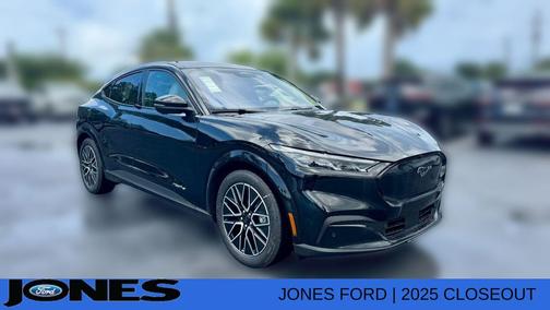 Shadow Black 2025 Ford Mustang Mach-E Premium