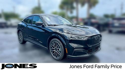 Shadow Black 2025 Ford Mustang Mach-E Premium