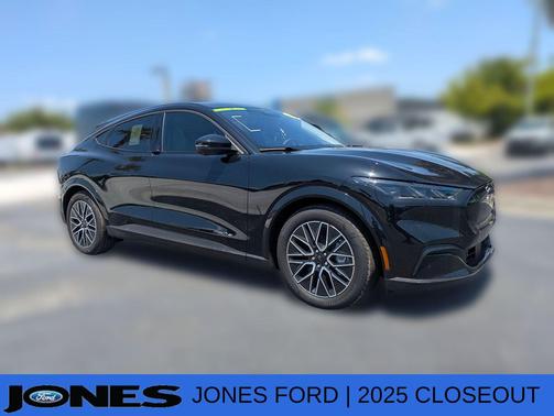 Shadow Black 2025 Ford Mustang Mach-E Premium