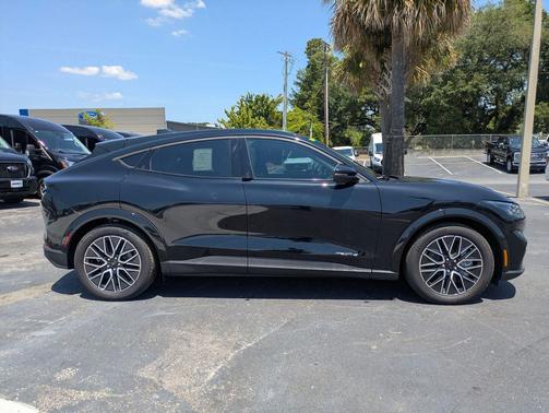 Shadow Black 2025 Ford Mustang Mach-E Premium