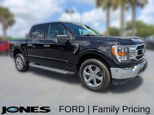 Agate Black Metallic 2022 Ford F-150 XLT