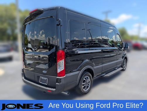 Agate Black Metallic 2025 Ford Transit-350 XLT